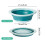 Collapsible Wash Basin 10L Portable Sink Space-Saving 7