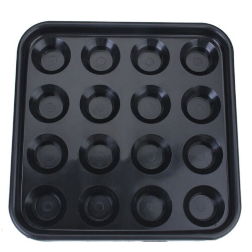 Pool Table Ball Rack with 16-Ball Storage Holder
