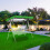Waterproof Polyester Canopy for Garden Swing – Green 2