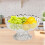 Fruit Plate Draining Basket Clear Plastic 1 Piece 2
