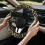 Leopard Print Steering Wheel Cover Winter Fluffy Elastic 2