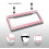 Cherry Blossom License Plate Frame Aluminum 1 Pack 4