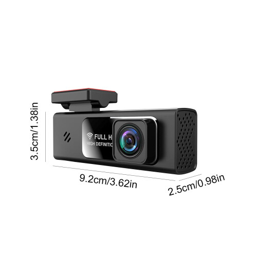 Dash Cam 2K Full HD with Voice Control G-Sensor Wi-Fi 1