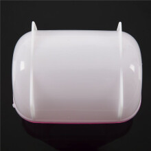 3X White Small Hamsters Bathing Sand Cage Pet Bathroom 10 X 7 X 7cm