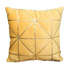Yellow Couch Pillows 17.7x17.7 Inch Summer Throw Cushions