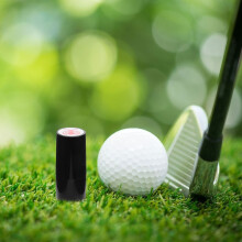 Golf ball marker stencil plastic waterproof 1 piece