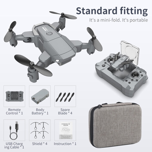Kids Drone with Camera 8-12 Years Old Folding HD Quadcopter