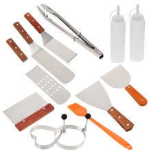 BBQ Utensils Kit Professional Design 12-Piece Set