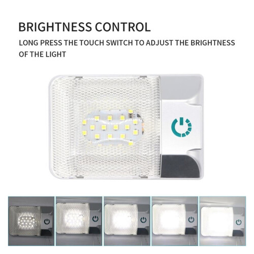 LED RV Ceiling Dome Light 12V DC 1 pc 1