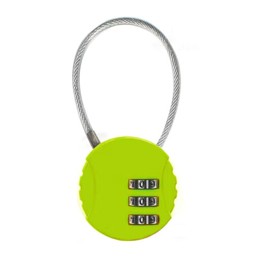Zinc Alloy Combination Luggage Lock 3-Digit 1