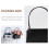 Flower Bouquet Box with Handle PVC 3PCS 8