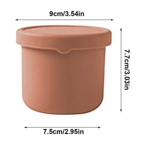 Silicone Lunch Box Heat-Resistant Leak-Proof 1 Piece 2