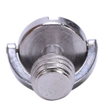 Longer Shaft D-Ring Screw 3/8 Inch-16 Thread Camera Tripod Quick Release Fixing Screw Adapter (Pack of 6)