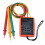 3X New 3 Phase Sequence Rotation Tester Indicator Detector Meter LED Buzzer with Portable Pouch TD-LED02 1
