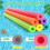 Jumbo Pool Noodle Black 55 x 3.5 Inch 6 Pack 8