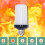 LED Flame Light Bulb Realistic Flicker 4 Modes 5