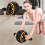 Ab Roller Wheel Kit with Resistance Bands Knee Mat Jump 5