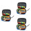 3X New 3 Phase Sequence Rotation Tester Indicator Detector Meter LED Buzzer with Portable Pouch TD-LED02 2