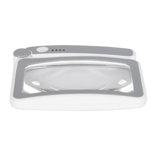 Lighted Magnifier for Close Work Reading 3.5X Folding Handheld LED Illuminated Rectangular Magnifier 1