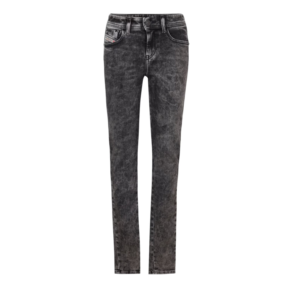 Diesel (25S, Black/Grey) Womens/Ladies Slandy Super Skinny Jeans