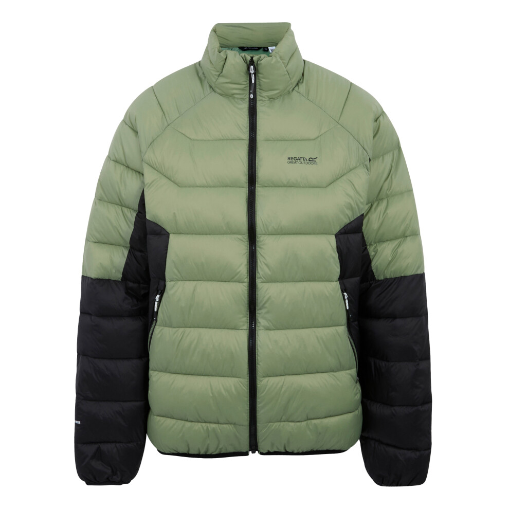 Regatta Men's Green/Black Dalent Padded Jacket - Oil - M - Oil - 100% Polyamide - Image 2