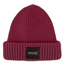 (One Size, Dark Pimento) Regatta Childrens/Kids Connora Fisherman Logo Beanie