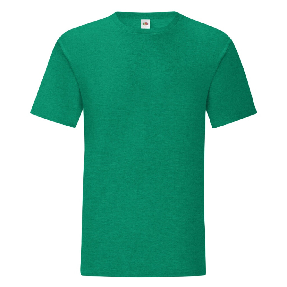 Fruit Of The Loom (Xl, Heather Green) Mens Iconic T-Shirt