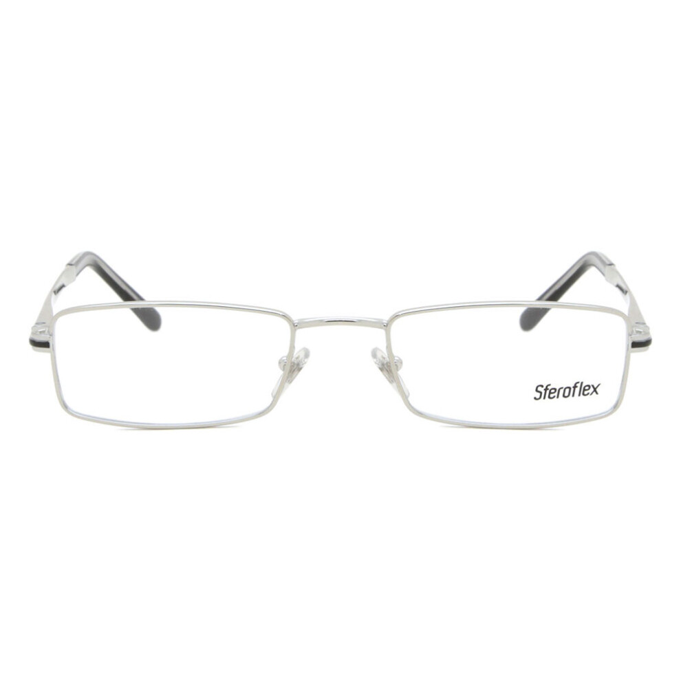 Sferoflex Men's Silver Man Sf2269 505 Optical Frames Metal Squared - Image 2