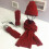 Winter Knit Hat and Scarf Set Soft Yarn 2-Piece 4