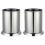 Stainless Steel Utensil Organizer with Drainage 2 Pcs 4