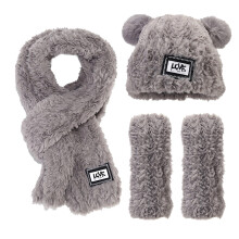 Winter Warm Hat Scarf Glove Set 3 Pack