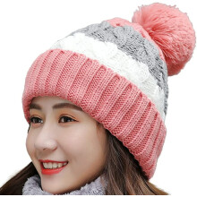 Women's Knit Hat Scarf Glove Set - Fuzzy Soft Bear Design
