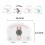 Acrylic Laptop Stand Pink Ergonomic Foldable 360 Rotating 5