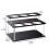 Acrylic Coffee Syrup Rack Black 2-Tier 6-Bottle Kitchen 3