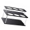 Acrylic Coffee Syrup Rack Black 2-Tier 6-Bottle Kitchen 1