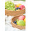 Handmade Rattan Bread Basket Round Wicker Serving Bowl 3