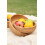 Handmade Rattan Bread Basket Round Wicker Serving Bowl 5