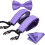 Men's Silk Braces with Paisley Pattern Adjustable 6-Clip 1