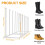 Metal Boot Rack Stand with Removable Shelves, 6-Pair 2