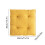 Dining Chair Pads Non-Slip Square Thick Cushions 4 Pack 3