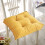 Dining Chair Pads Non-Slip Square Thick Cushions 4 Pack 4