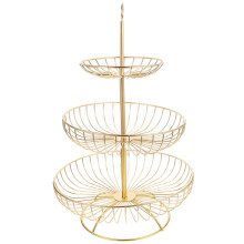Fruit Storage Basket Iron with Air Circulation 1 Pack