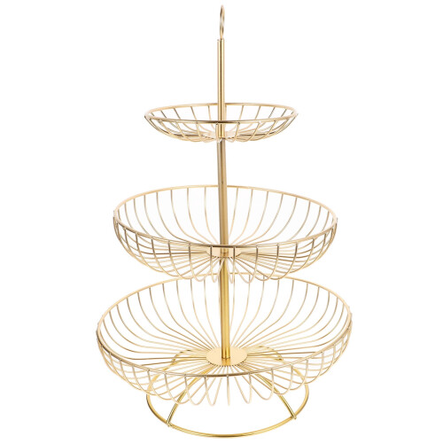 Fruit Storage Basket Iron with Air Circulation 1 Pack