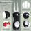 Golf Divot Repair Tool Metal Foldable 4 Pcs 2