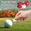 Golf Divot Repair Tool Metal Foldable 4 Pcs 4