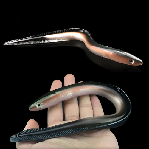 Real EEL Fishing Lure Slow Sinking Pre-Rigged