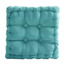 Corduroy Seat Cushion and Floor Pillow 15.7x15.7 inches