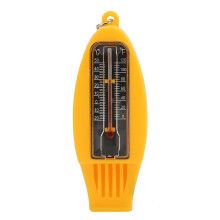 Yellow multifunctional whistle with compass 1.2x0.8x4.4 in