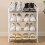 White Plastic Shoe Rack Entryway Organizer 3-Tier 6