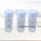 Transparent Plastic Storage Bottles with Covers 100 pcs 3